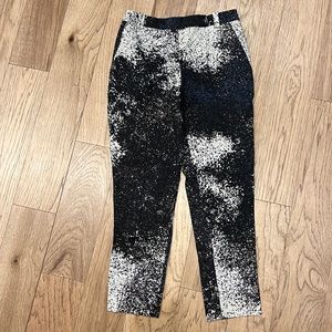 Halston Heritage Silk Capri Pants